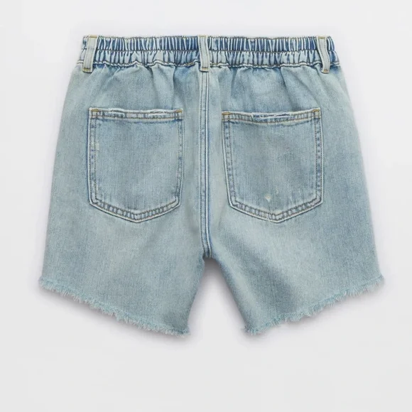 NWT Aerie Daydream Denim Short Light Wash Size Small